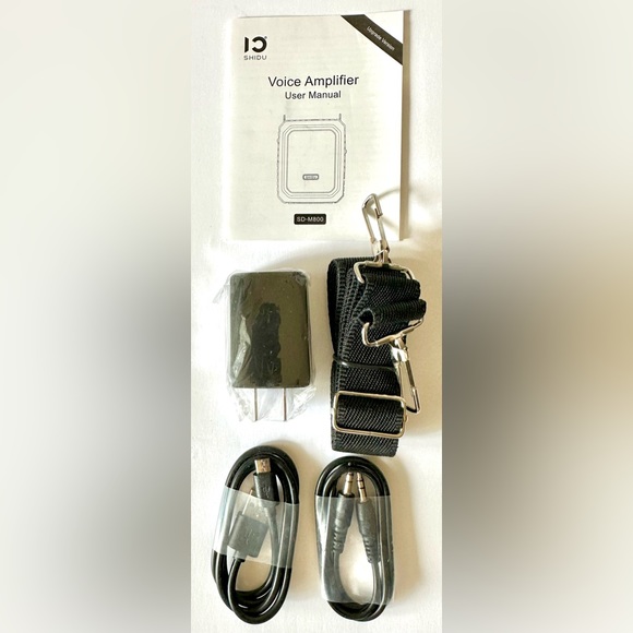 SHIDU M800UHF Original Voice Amplifier Loud Speaker MP3 Player AUX Green - Picture 9 of 11